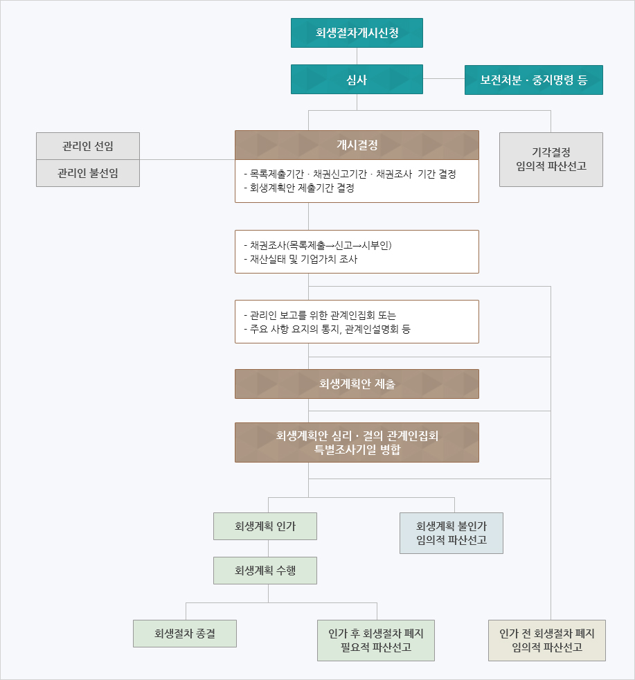 法人再生 | 手続の詳細整理